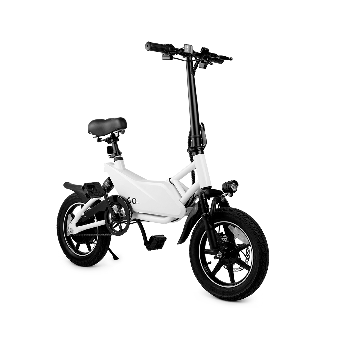Folding electric bicycle gospider best sale 350w
