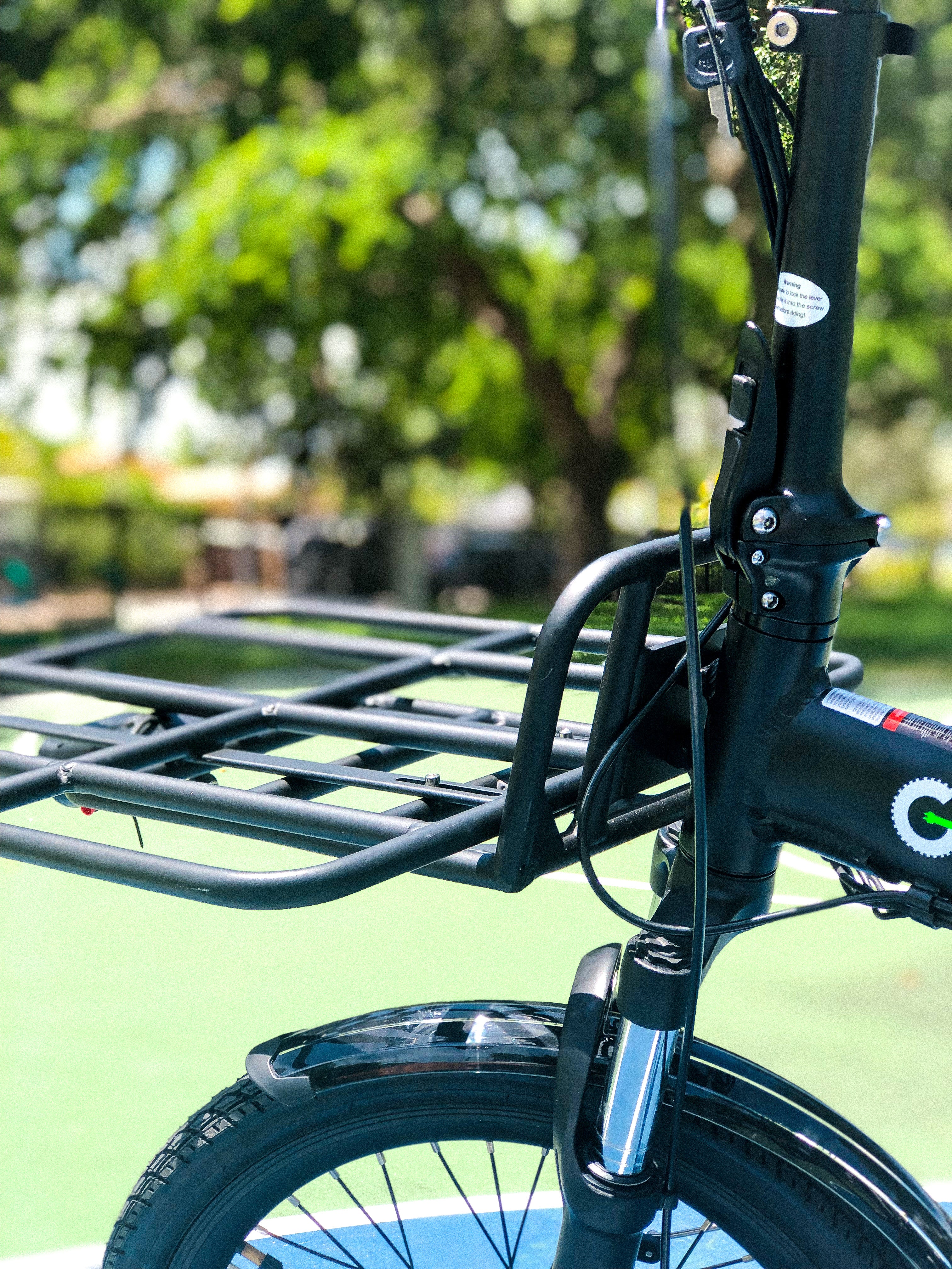 Front Rack - Gopowerbike - Accessory - Accessories_Go City, GOCityACC - Electric bikes e-bikes ebikes pedal assist bikes powerbikes