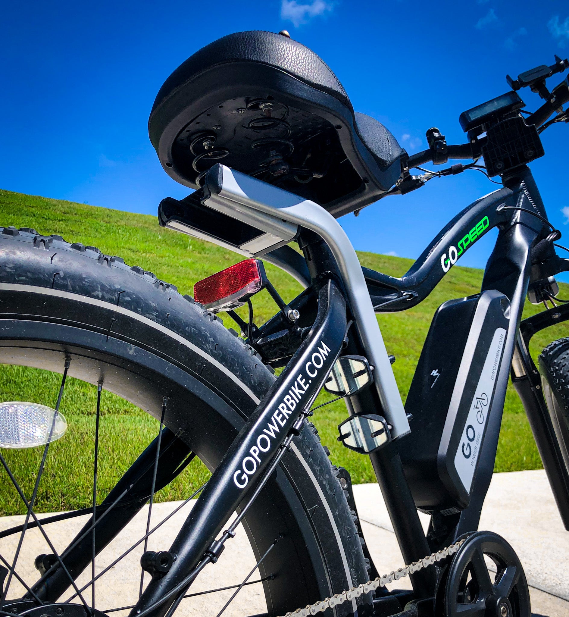 Universal Gel Suspension Seat - Gopowerbike - Accessory - Accessories_Go City, GOCityACC - Electric bikes e-bikes ebikes pedal assist bikes powerbikes