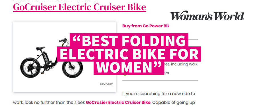 Gocruiser folding best sale electric bike