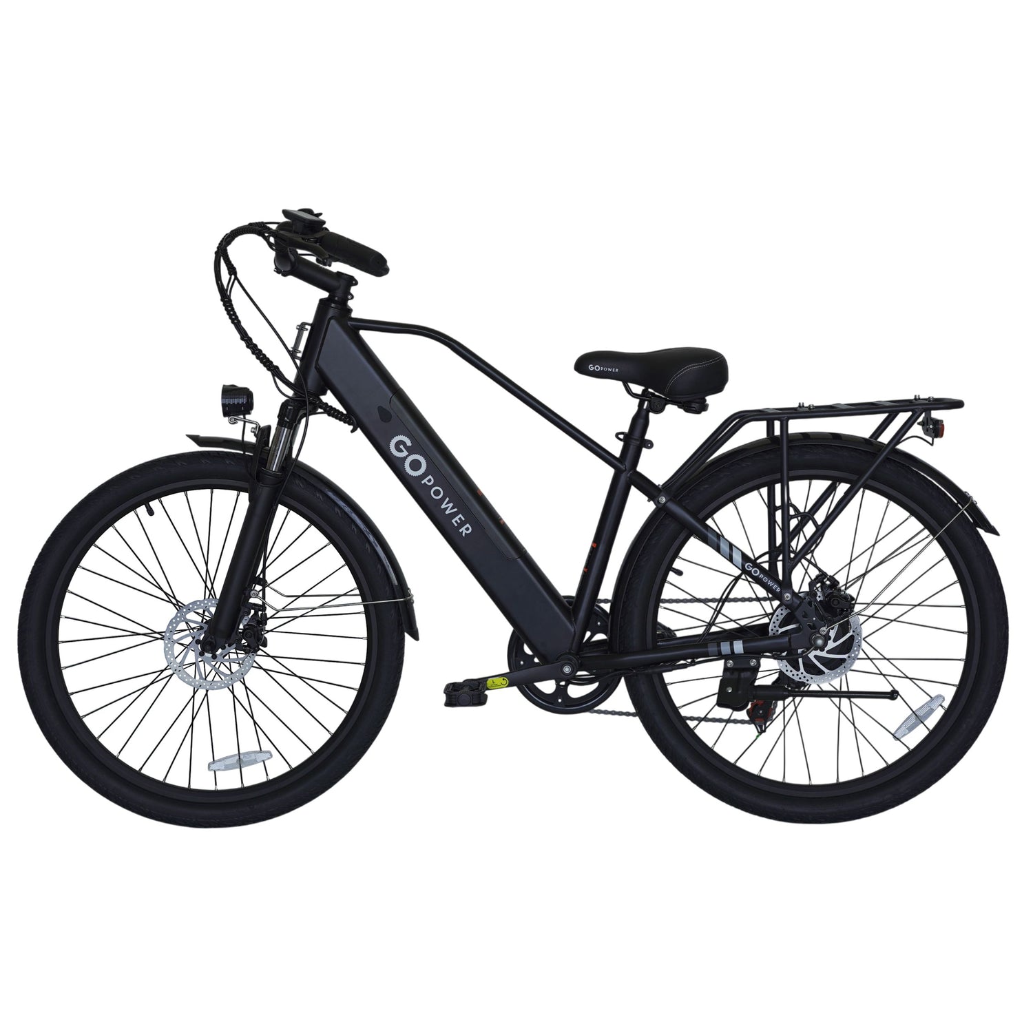 GoPowerBike GoScout Adult Electric Bike 20mph Max Speed & 500W Motor