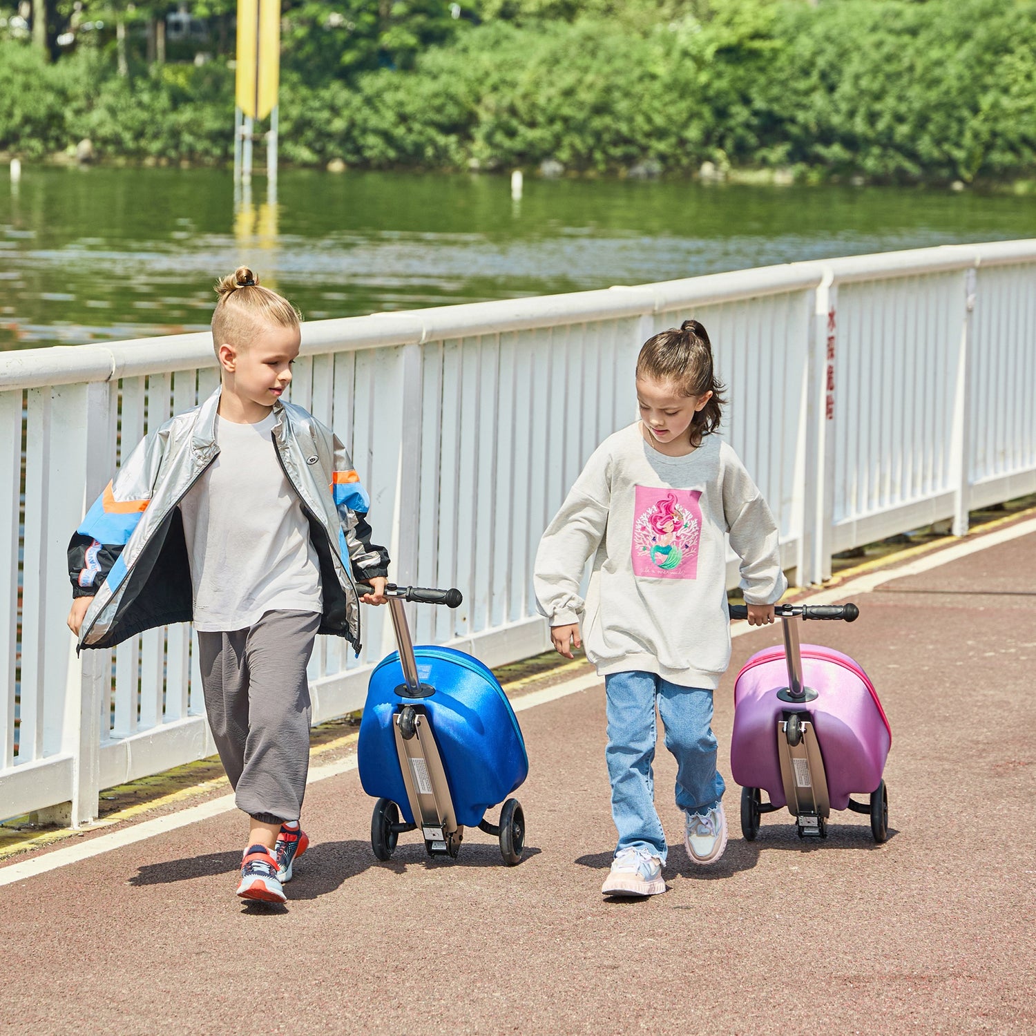 Go Voyage | Kids Luggage Scooter