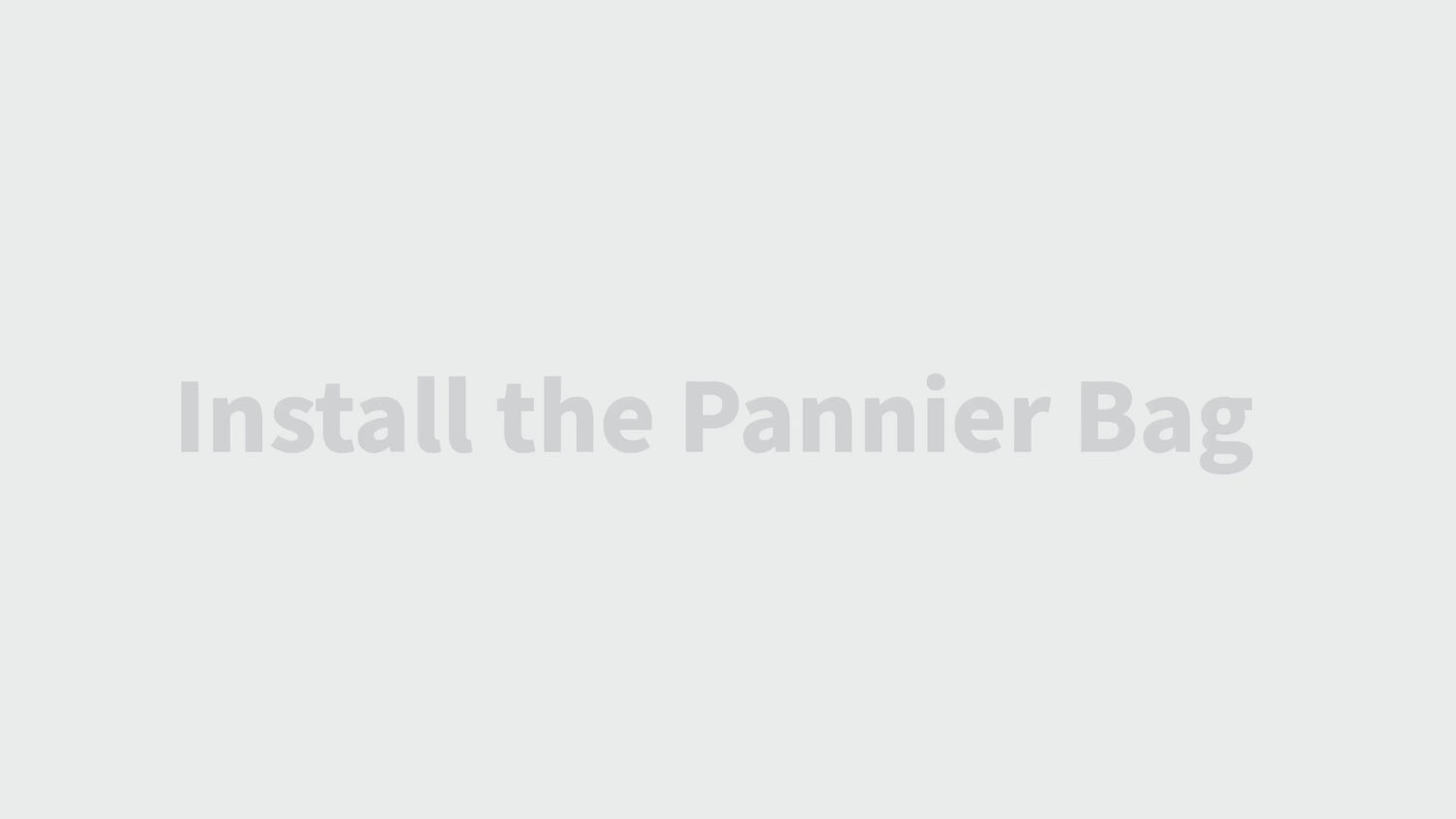 Pannier Bag
